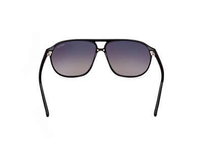 Pre-owned Tom Ford Sunglasses Ft1026 Bruce 01b Black Smoke Man In Gray