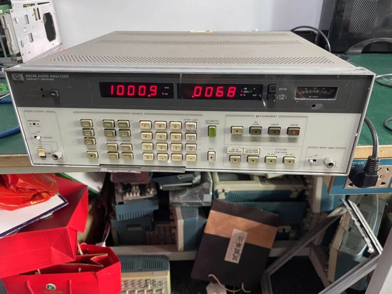 Cx/agilent /hewlett Packard/ Hp 8903b Audio Analyzer  100khz Rear Port Output