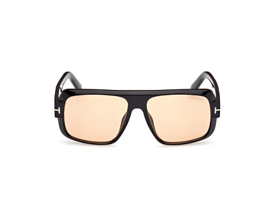 Pre-owned Tom Ford Sunglasses Ft1101 Turner 01e Black Brown Man