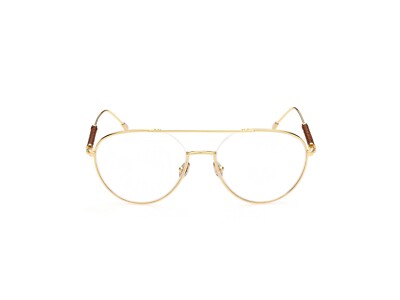 Tod's TO 5277 030 Gold Plastic Aviator Unisex Eyeglasses Frame 56-17-145