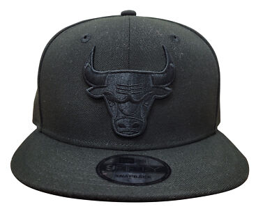 Кроссовки New Era 9Fifty Black/Black NBA Chicago Bulls Custom Snapback (70632635) - OSFM