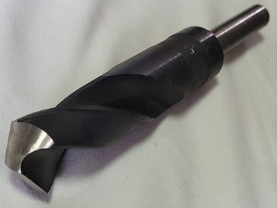 57/64'' Drill Bit 1/2'' Reduced Shank HSS RH Cut .8906'' Precision Twist 