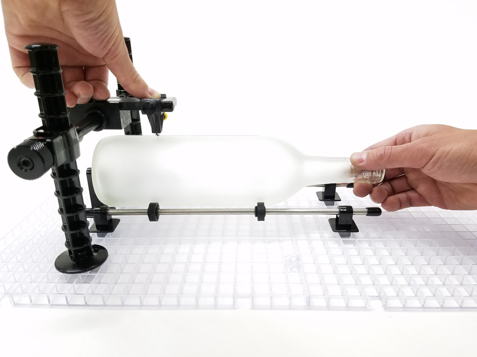 Creator's OVER THE TOP BOTTLE CUTTER Cuts Bottle Necks and Neck Contours As Well