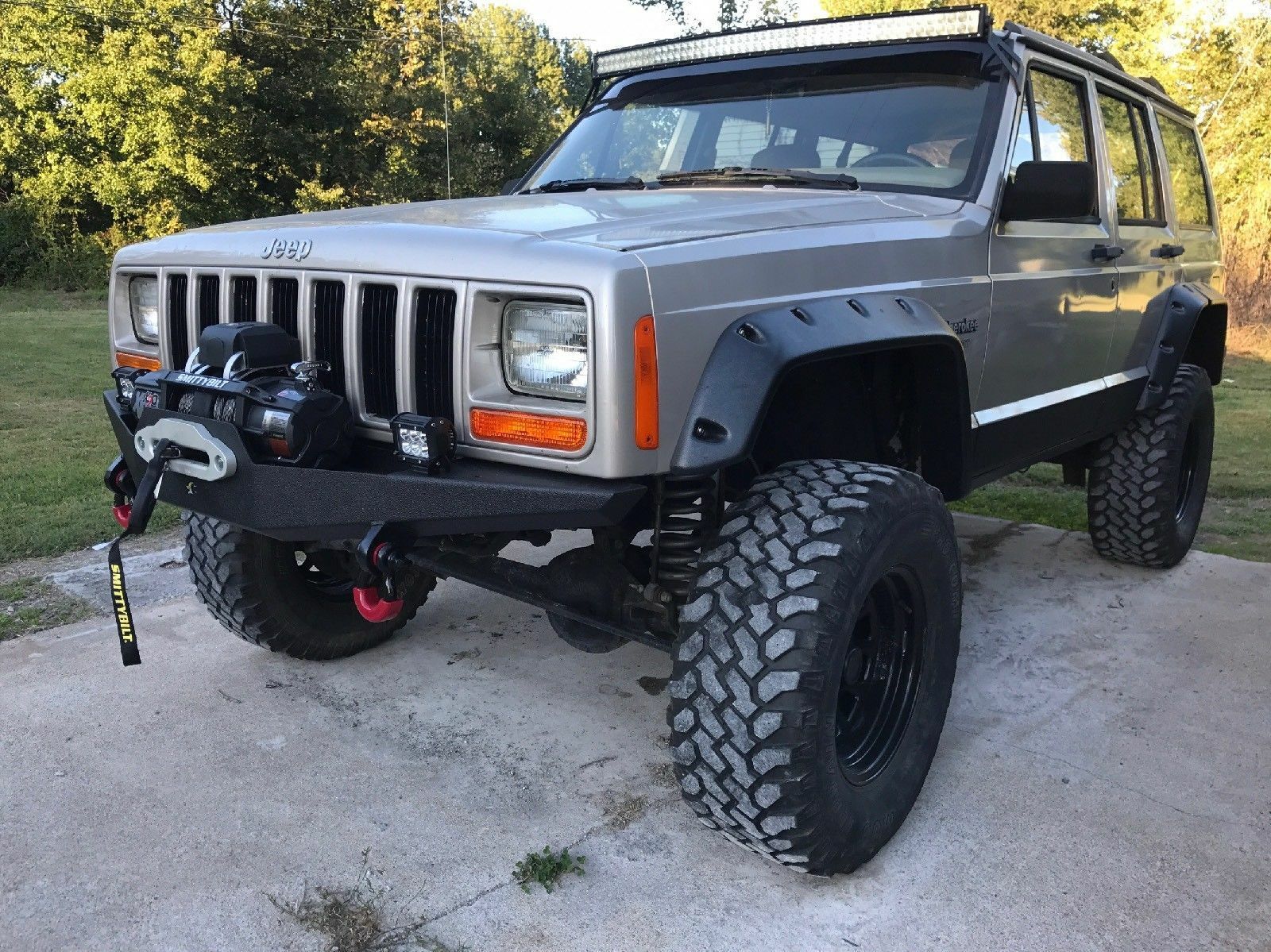 FRONT WINCH STEEL BUMPER for JEEP CHEROKEE XJ Comanche MJ | eBay FRONT WINCH STEEL BUMPER for JEEP CHEROKEE XJ Comanche MJ | eBay