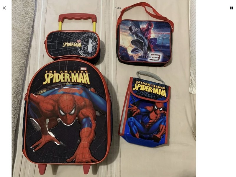 spiderman suitcase australia