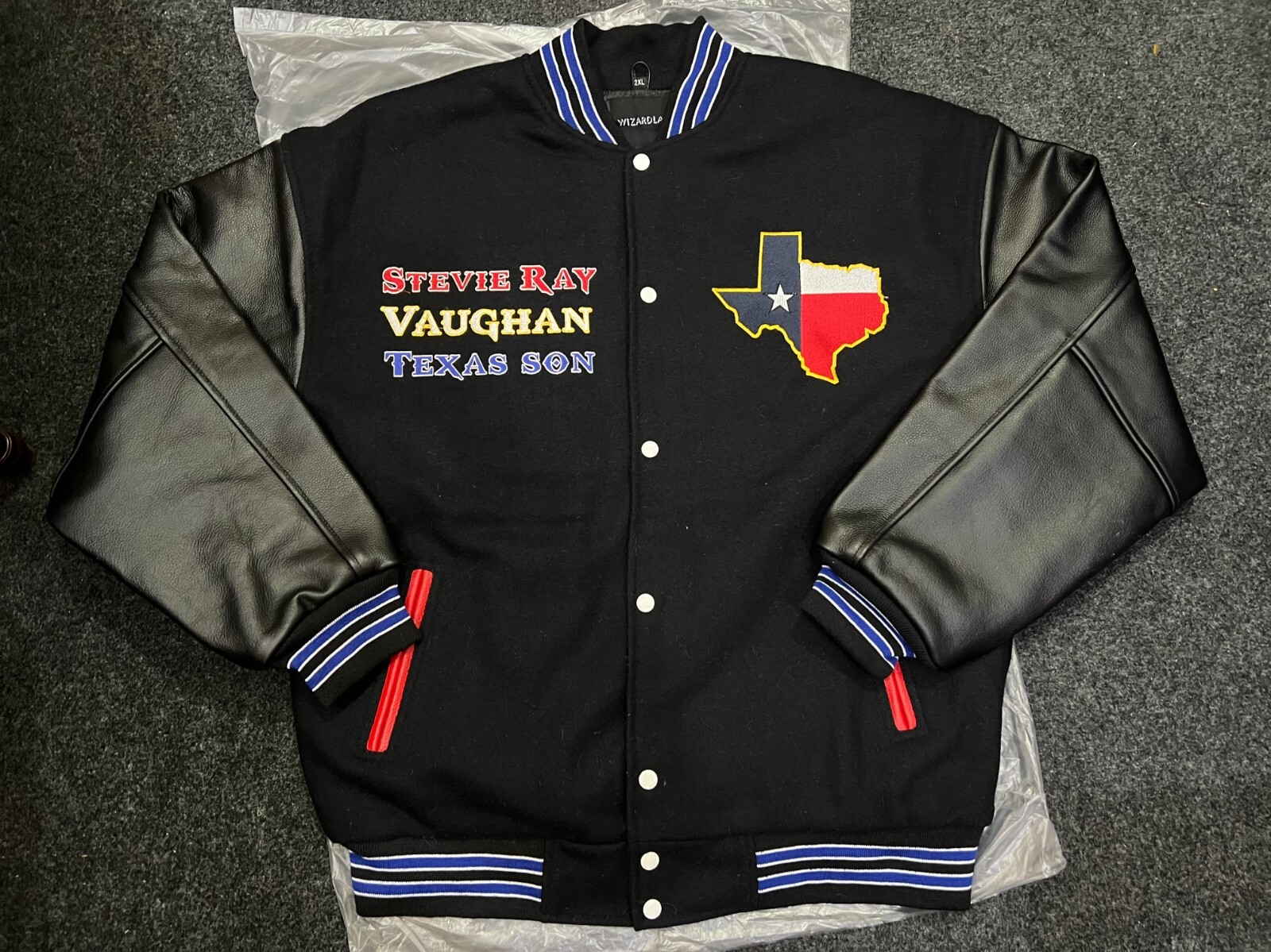STEVIE RAY VAUGHAN スタッフ用スタジャン　非売品 STEVIE RAY VAUGHAN スタッフ用スタジャン非売品