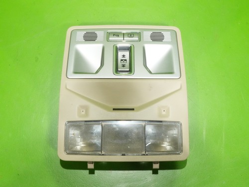 09-15 Jaguar XF XFR OEM front roof map reading light lamp sunroof switch control
