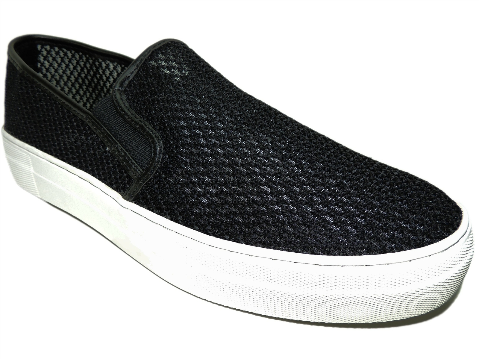 Steve Madden Women's Gills Mesh Sneakers Black Comfort Shoes