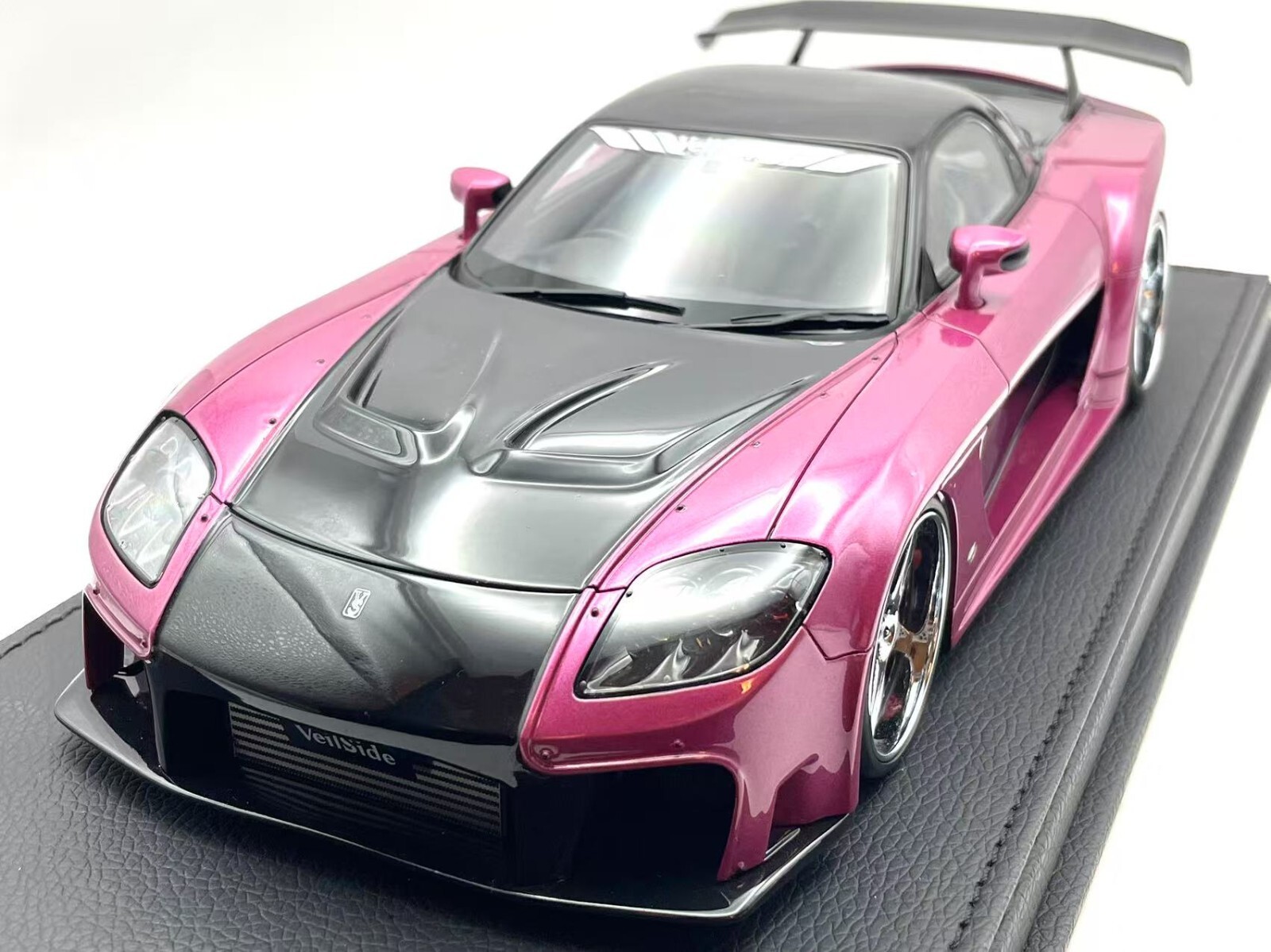 veilside RX-7　FD3S ミニカー1/18 SUPER RARE* Peako 1/18 Veilside Mazda RX-7 FD3S Purple/Black
