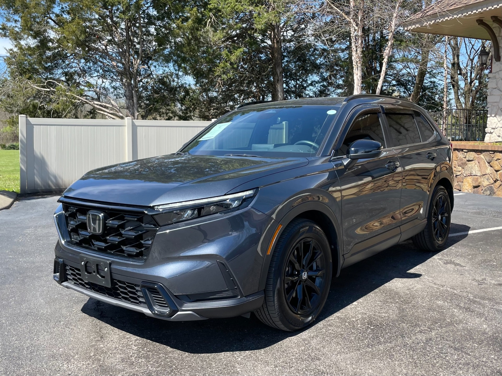 Owner 2023 Honda CR-V Hybrid Sport 16276 Miles Gray SUV 2.0L Hybrid I4 204hp 247ft. lb