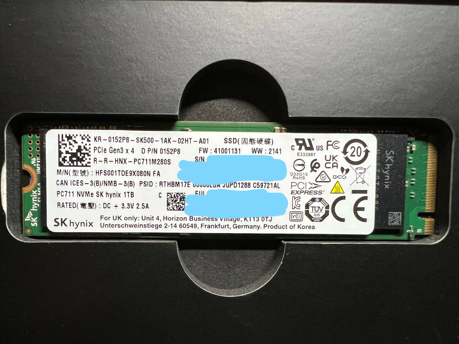 SK Hynix SSD 1TB M.2 2280 PCIe Gen3 | eBay