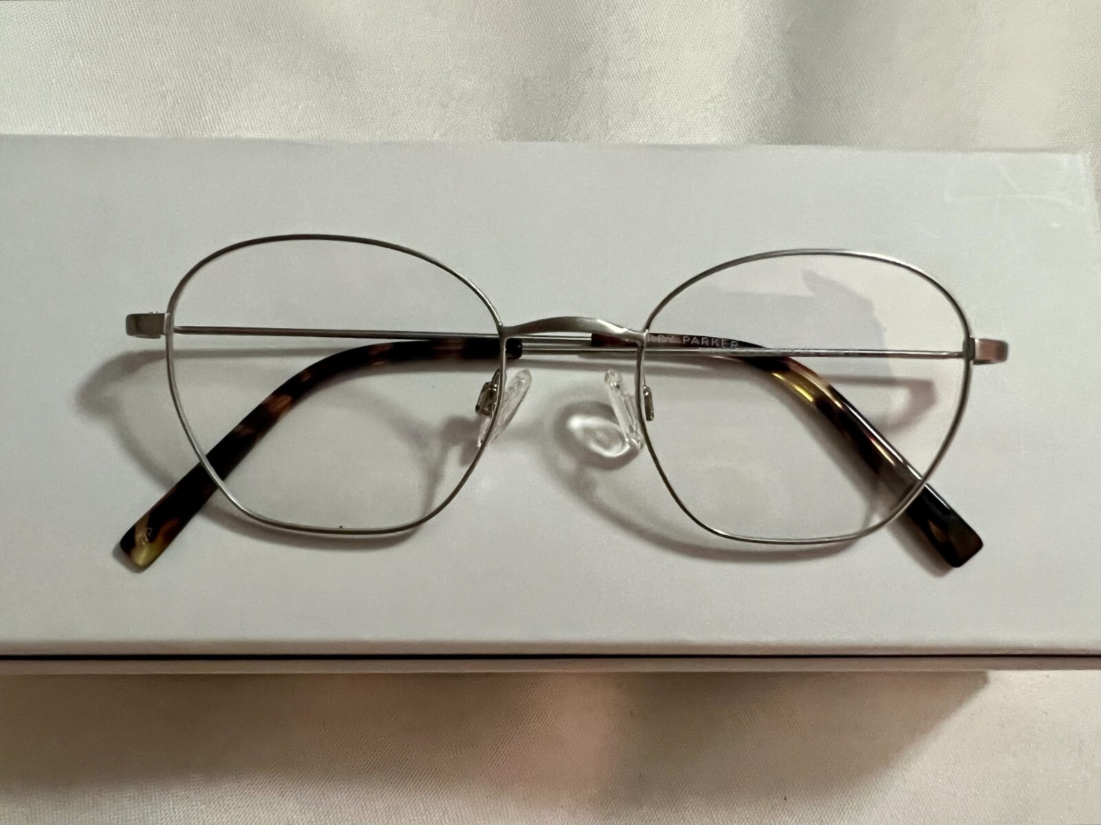 WARBY PARKER Robbie N 2155 48mm Antique Silver Eyeglasses