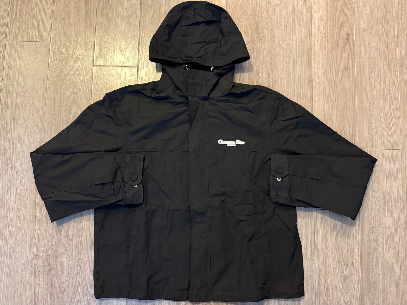 Dior Couture Windbreaker jacket black sz 50 M | eBay Dior Couture Windbreaker jacket black sz 50 M | eBay