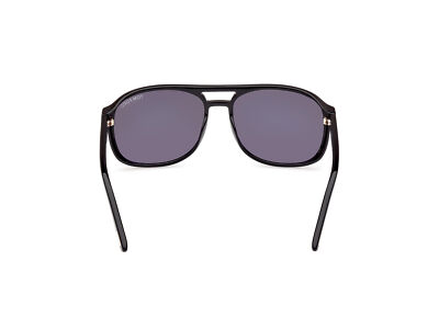 Pre-owned Tom Ford Sunglasses Ft1022 Rosco 01a Black Smoke Man In Gray