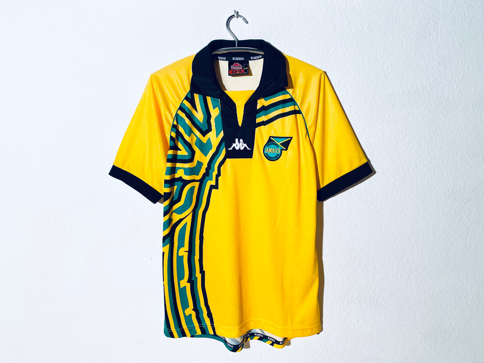 ★WANIMA football shirt ★ Black L/XL ☆WANIMA football shirt ☆ Black L/XL - メルカリ