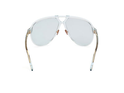 Pre-owned Tom Ford Sunglasses Ft1061 Bertrand 84v Light Blue Blue Man