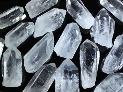 Clear Quartz Points - A Grade Extra Quality - Bulk Wholesale Options