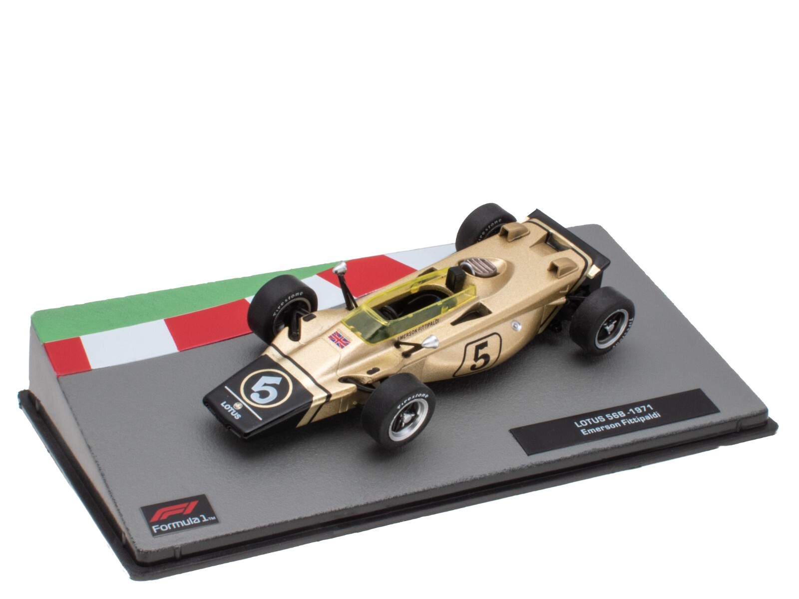 スパーク 1/43 1971 Team Lotus 56B F-1 Dutch GP#15 Dave Walker ロータス56B Spar 1:43 Spark 1971 Team Lotus 56B #5 Italian GP Emerson Fittipaldi