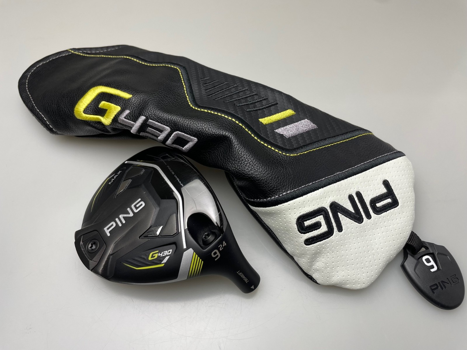 Ping G430 MAX 9W 24.0 24 Deg Fairway Wood Head with Cover