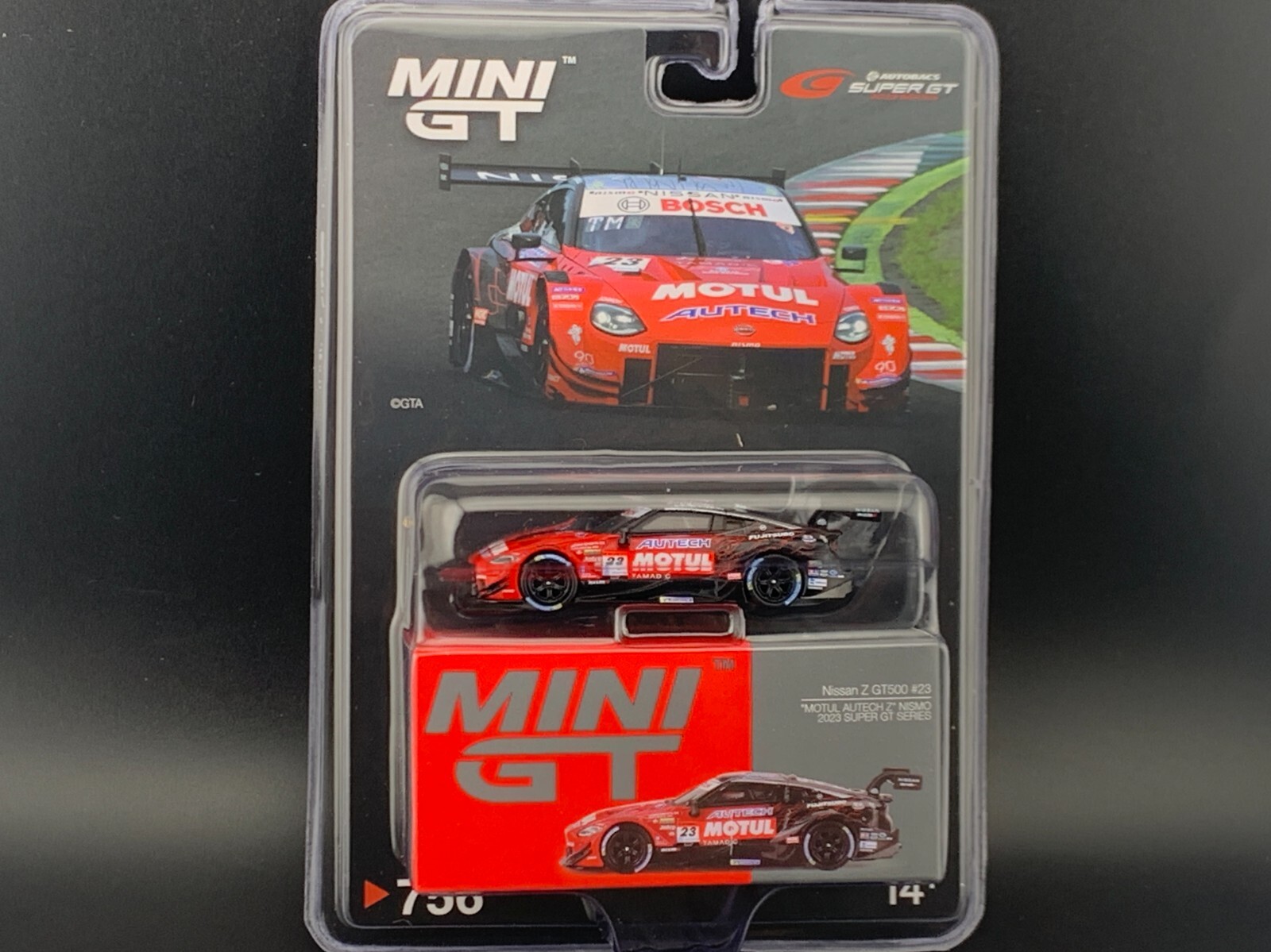 Mini GT Nissan Z GT500 #23 Motul Autech Z Nismo 2023 Super Mini GT Nissan Z GT500 #23 Motul Autech Z Nismo 2023 Super