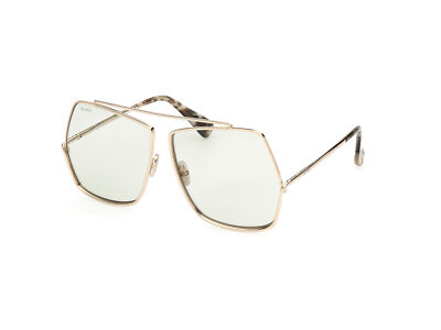 Max Mara Sunglasses MM0006 ELSA 032 Gold yellow Woman | eBay