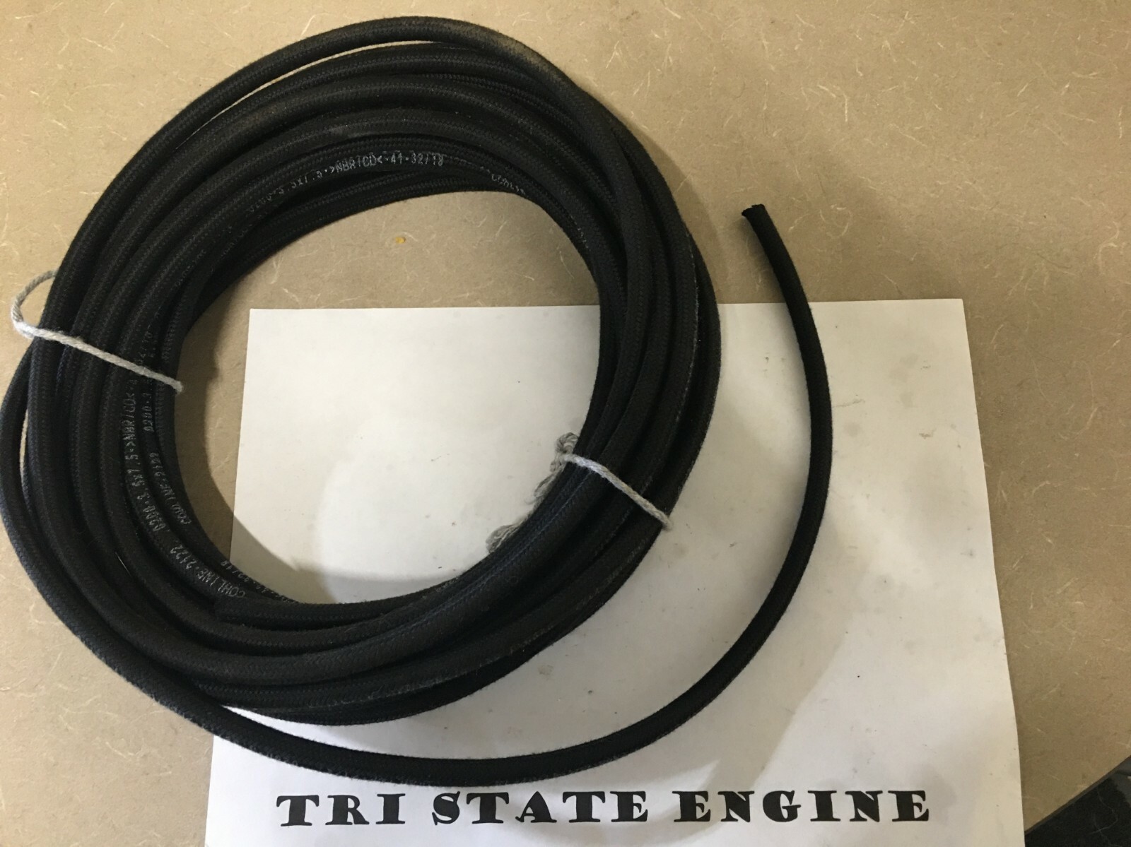 Braided Diesel Fuel Return Hose 3.5mm For Deutz Engines Skid Steer