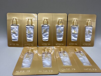 LOT OF 20 KERASTASE ELIXIR ULTIME L'HUILE ORIGINAL&HUILE CICAEXTREME HAIR OIL2ML