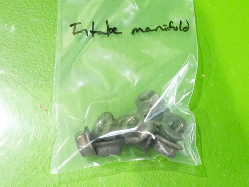 90-93 Integra OEM B18A1 engine motor intake manifold mount nuts SET Honda Acura