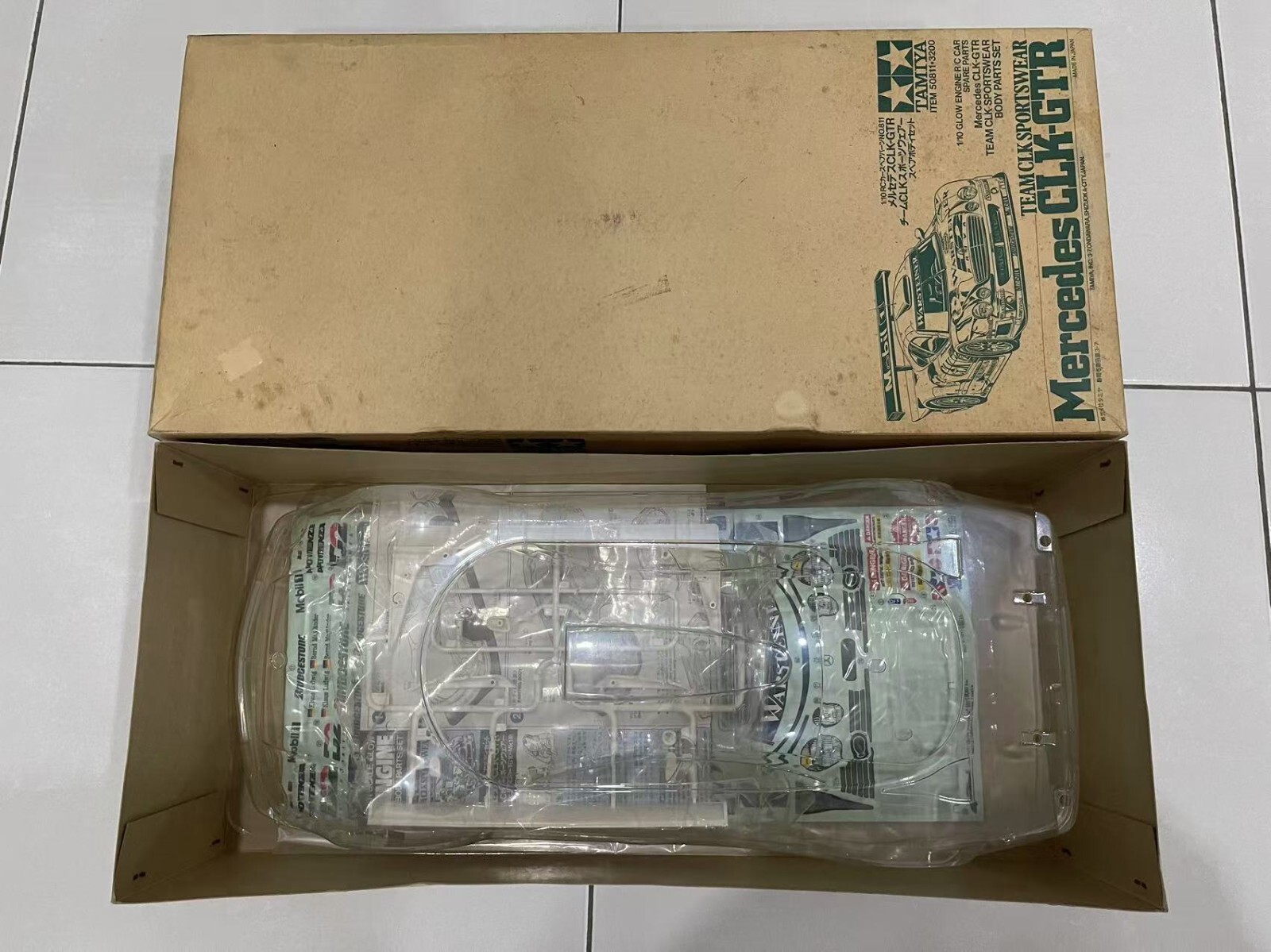 タミヤ メルセデスベンツ CLK スペアボディセット 1/8 TGR TGX タミヤ メルセデスベンツ CLK スペアボディセット 1/8 TGR TGX