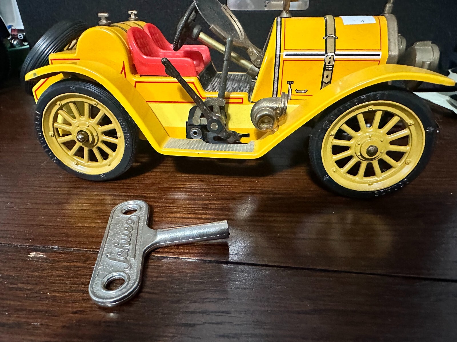 Schuco PICCOLO MESSE 2006年 Vintage 1950s Schuco Piccolo Diecast Fire Engine 1/90 Scale
