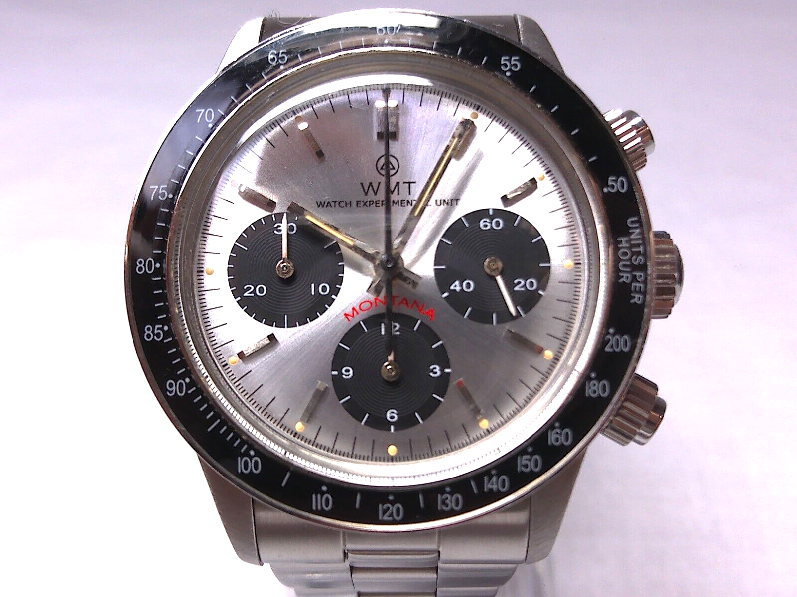 WMT Montana Drive slowly Silver Exotic Dial SEIKO NE88 WMT Montana Drive slowly Silver Exotic Dial SEIKO NE88