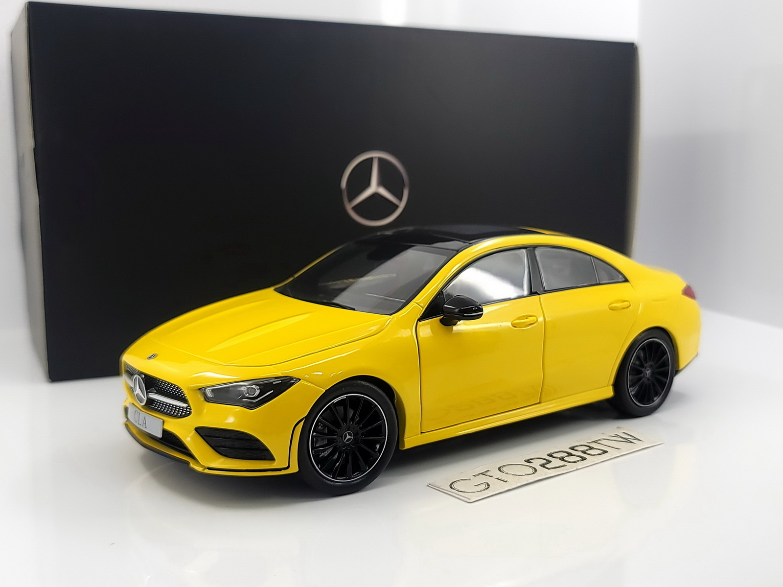ミニカー 1/43 Scale Mercedes-Benz CLA Coupe Spark 1/43 Mercedes Benz CLA Coupe C118 Jupiter Red 2019