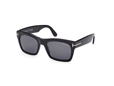 Pre-owned Tom Ford Sunglasses Ft1062 Nico-02 01a Black Smoke Man In Gray