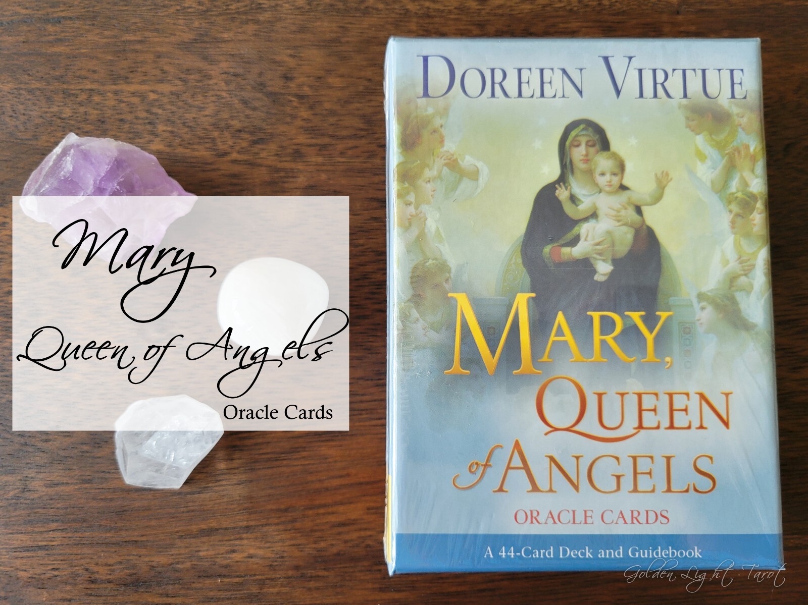 新品　MARY, QUEEN of ANGELS オラクルカード Mary, Queen of Angels Oracle Cards: Virtue, Doreen