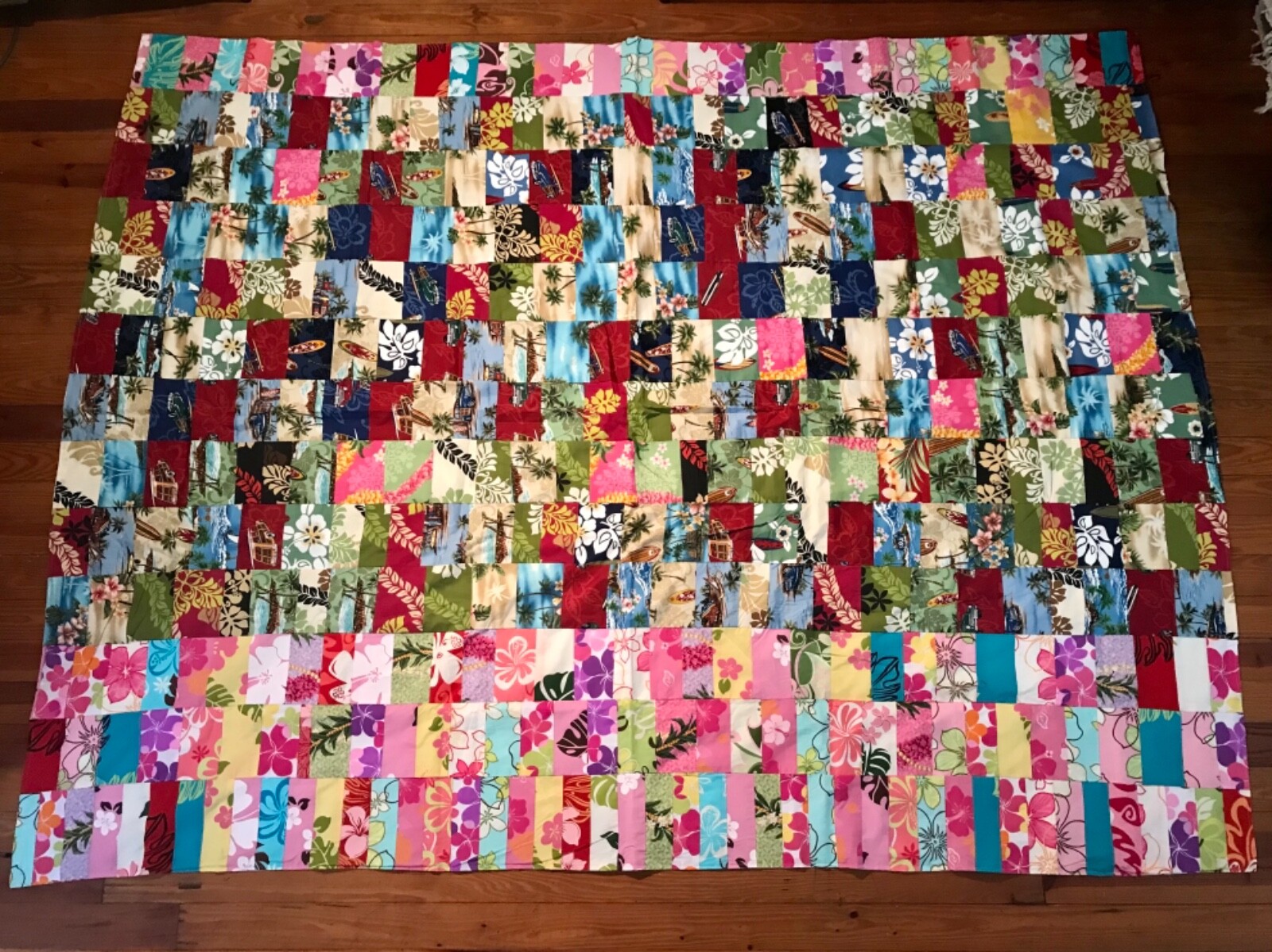 よしよし　　　OLD CALICO PATCH WORK QUILT よしよし OLD CALICO PATCH WORK QUILT よしよし OLD CALICO