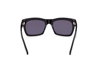 Pre-owned Tom Ford Sunglasses Ft1062 Nico-02 01a Black Smoke Man In Gray