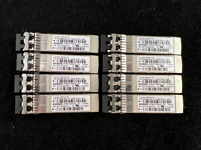 **Lot of 8** Avago/Juniper AFBR-704SDZ-JU3 SFP+ USR 10GBASE 100m 850nm Optic