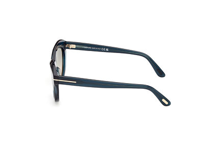 Pre-owned Tom Ford Sunglasses Ft1111 Toni 92p Blu Green Woman