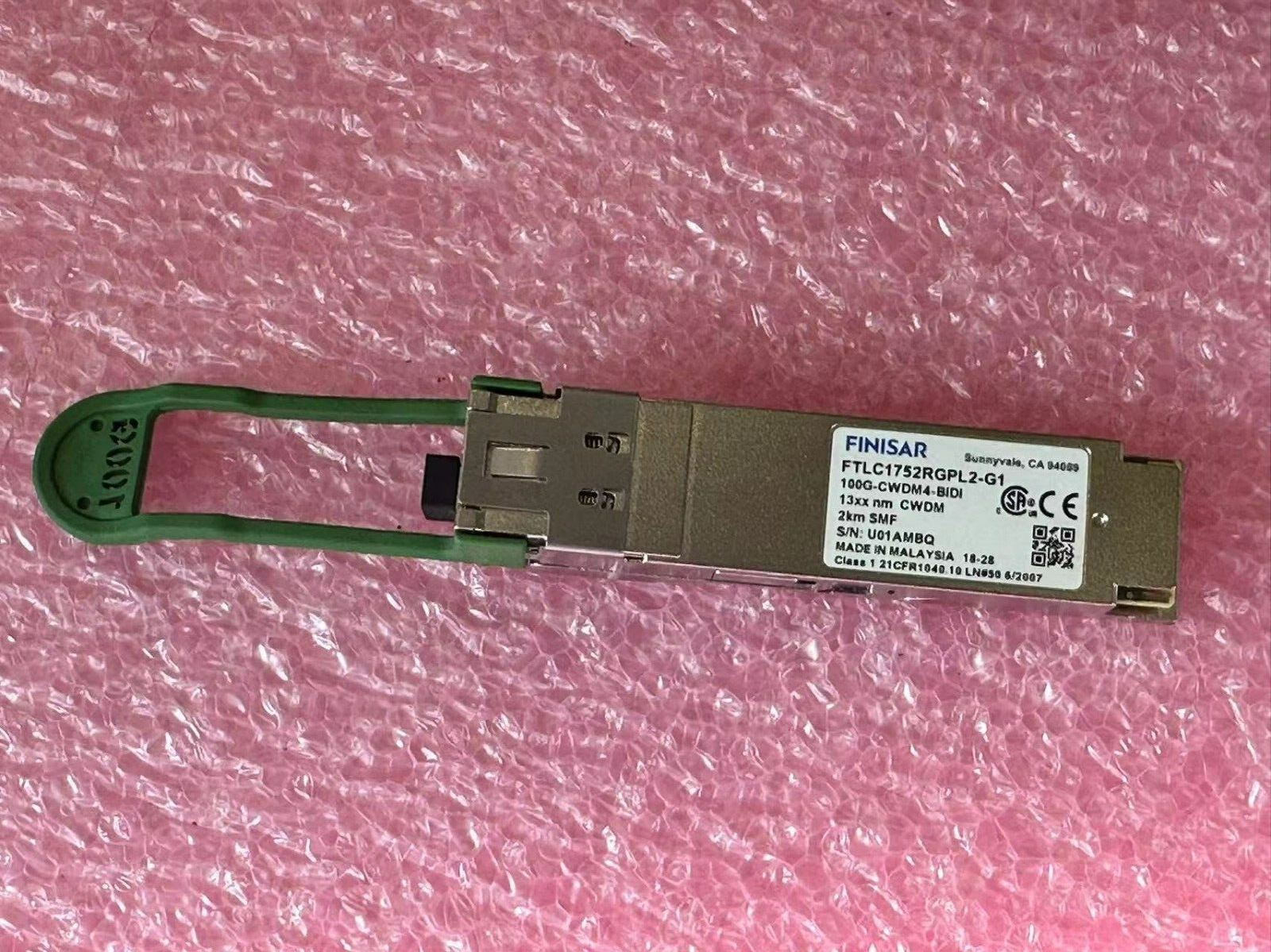 『8個セット』FINISAR SFP光モジュール QSFP28 100GBase Amazon.com: Finisar QSFP28 transceiver Module - 100 Gigabit
