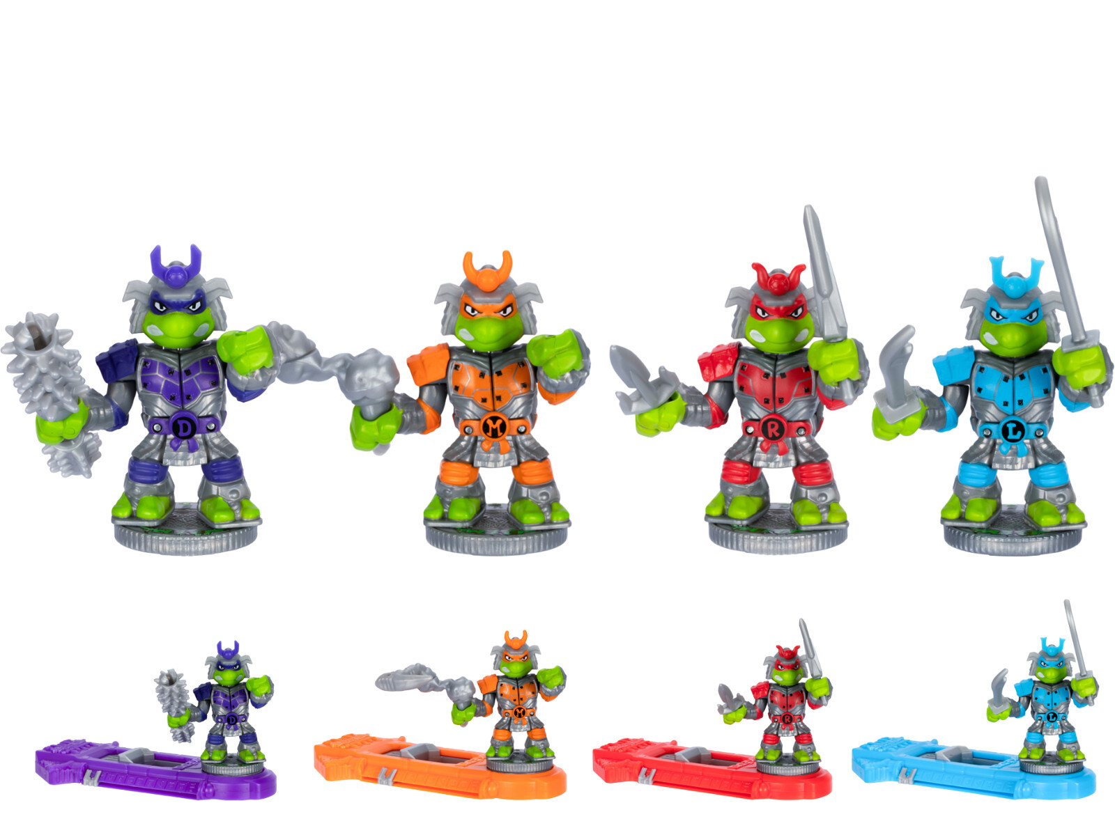 AKEDO 6点まとめ売りタートルズ　箱無し Legends of Akedo Teenage Mutant Ninja Turtles Single Pack