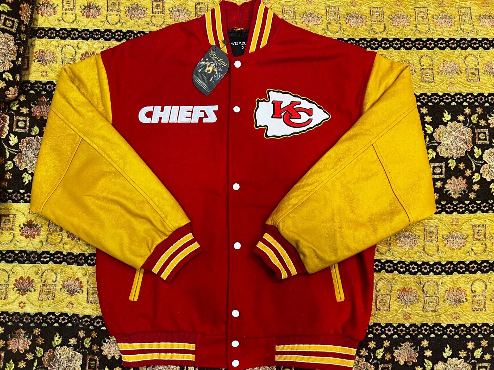 Kansas City Chiefs 2024 Super Bowl Champions Varsity jacket Kansas City Chiefs 2024 Super Bowl Champions Varsity jacket