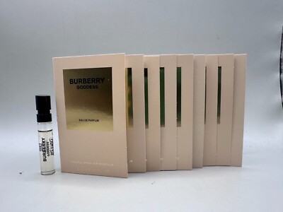 LOT OF 10 BURBERRY GODDESS EAU DE PARFUM 1.5ML*10