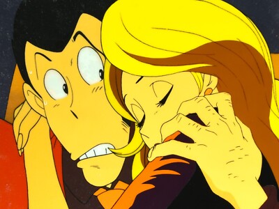 Lupin the Third Fujiko Key Master Setup Anime Animation Art Production Cel