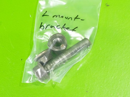 90-93 Integra OEM B18A1 engine motor left mount - bracket bolts SET