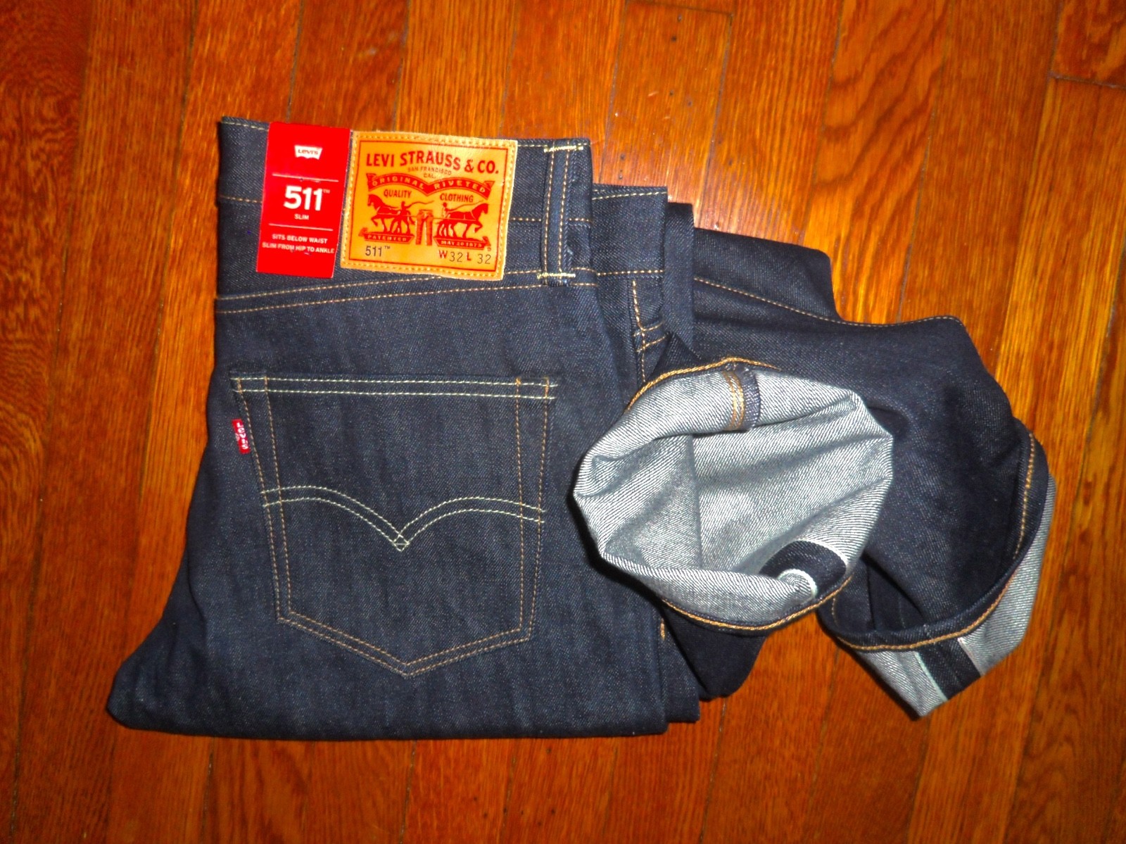 levis 511 raw