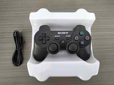 For Sony PS3 Playstation 3 Wireless Bluetooth Video Game Controller Pad Black