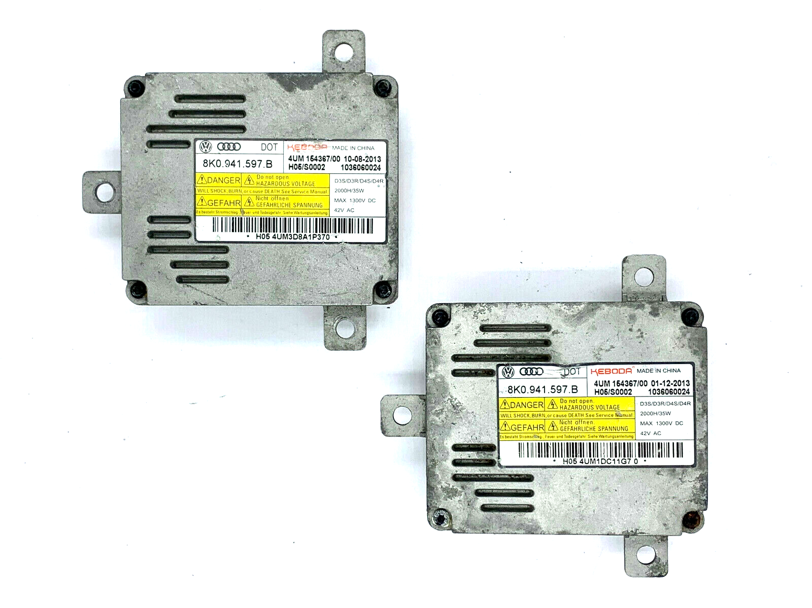 0049　NO.５ 2x OEM Audi A1 A3 A4 A5 A6 A8 Q5 Q7 HID Xenon Headlight