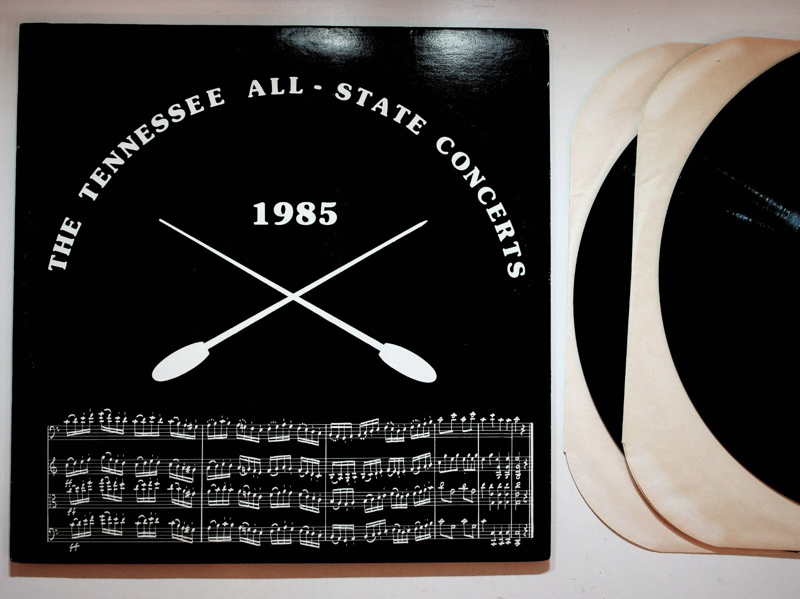 1985 Tennessee All-State Concert Jazz Band Chorus Vinyl 2-LP