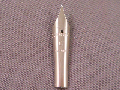 Sheaffer Vintage Stainless Steel G-1 Nib NEW OLD STOCK