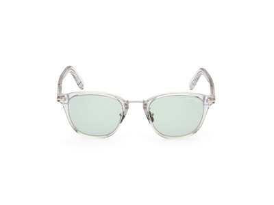 Pre-owned Tom Ford Ft1049 D 26n Plastic Crystal Green 50 Mm Men's Sunglasses